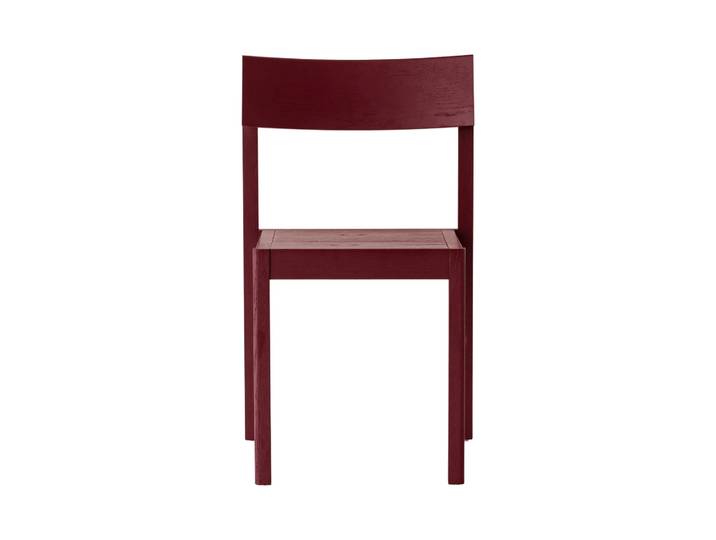 Audo Copenhagen Mauro chaise French red chêne