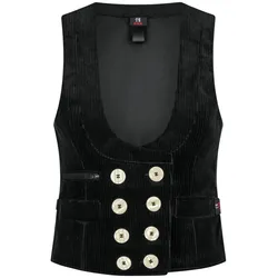 Damen Zunftweste "LILLY" schwarz - 40 - schwarz