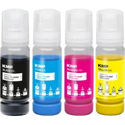 KMP, Druckerpatrone, Patrone Canon PFI050 MultiPack B/C/M/Y kompatibel (B, C, M, Y)