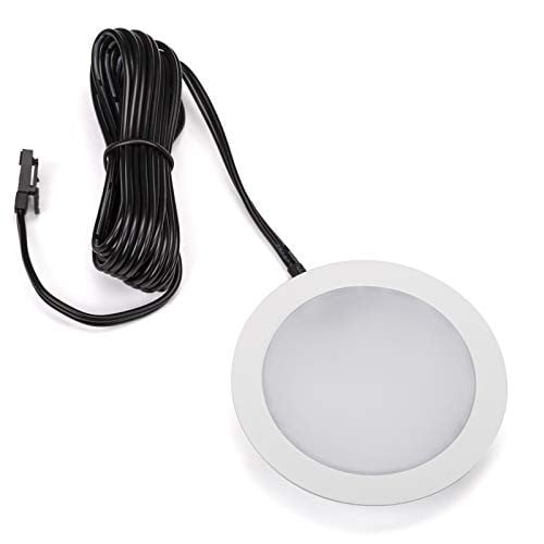 SOTECH Giulia LED-inbouwspot, wit, rond, ultraslim, 12V, 3W