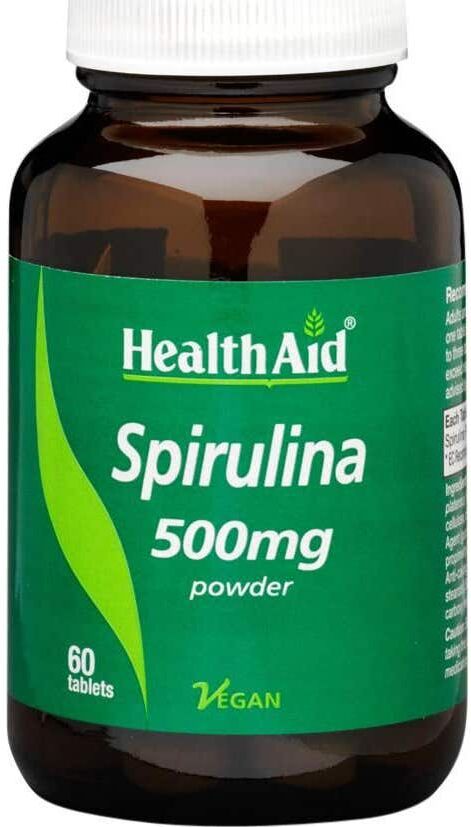 HealthAid Espirulina 500 mg 60 comp