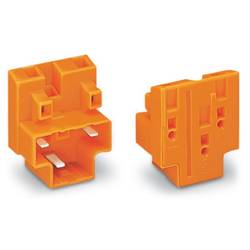 Verbindungsklemme starr: 0.75-1.5 mm² Polzahl: 3 WAGO 730-113 50 St. Orange