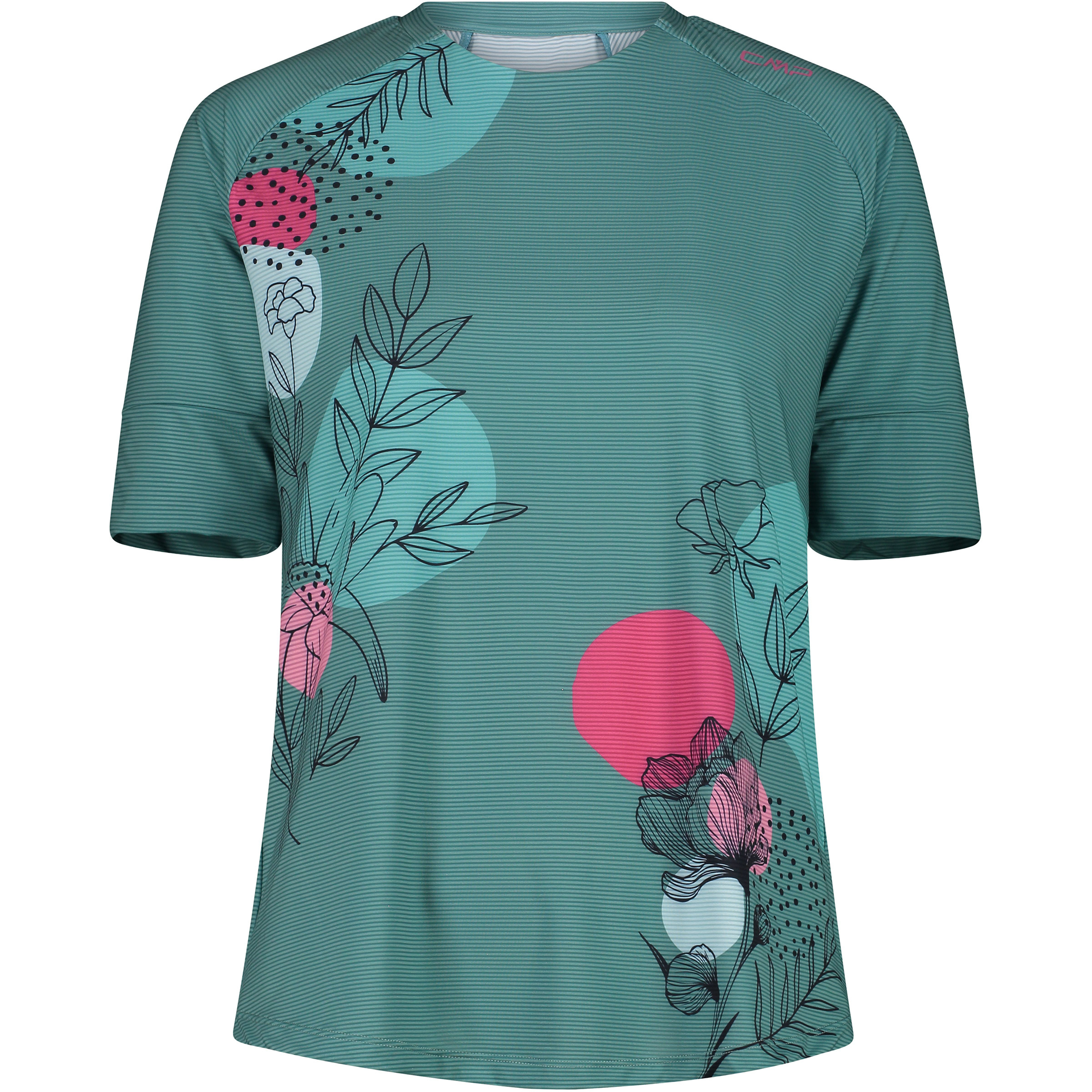 CMP Damen T-Shirts tuerkis Größe M Trekking Elastisch