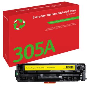 Xerox kompatibel für HP 305A, CE412A Everyday, 2600 Seiten, gelb,  Toner