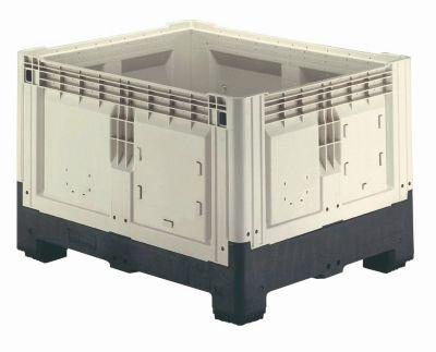Palettenbox mit Füßen, klappbar, 905 Liter