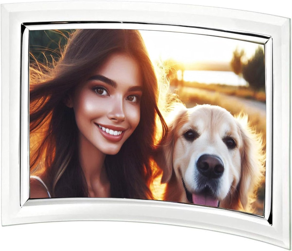 Concaaf Curved Foto Lijst 10 x 15 cm - Transparant - Horizontaal