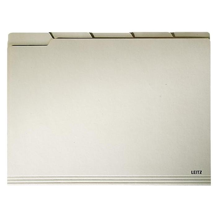 Leitz Einstellmappe, mit Taben, A4, chamois (A4, 100x) (2434-00-11)