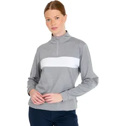 Abacus Layer Club 1/4 Zip, hellgrau
