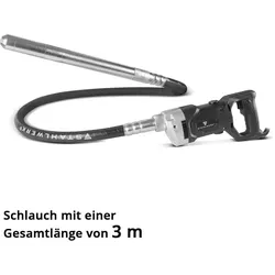 Stahlwerk, Rührwerk + Mörtelrührer, Betonverdichter 900W mit Rüttelflasche 35mm 3m Gesamtlänge Innenrüttler für Betonbau (Betonverdichter)