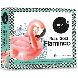 Didak, Pool Zubehör, Flamingo Rose Gold - 140X130X120Cm