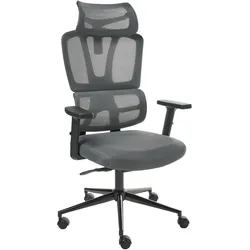 CHEFSESSEL Dunkelgrau Omega