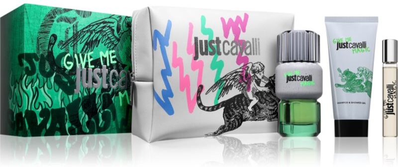 Roberto Cavalli Just Cavalli Give Me Magic For Him coffret cadeau pour homme