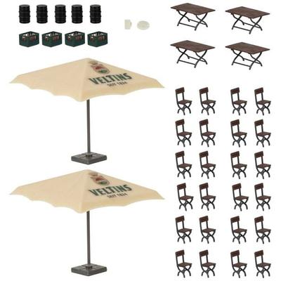 Faller 180437 H0 Biergarten-Set Veltins
