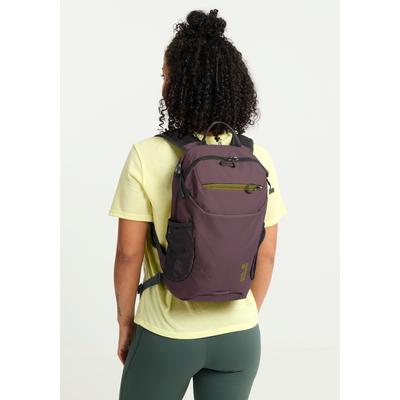 Daypack JACK WOLFSKIN "VELOCITY 12", lila (sheerplum), Rucksäcke, onesize, Obermaterial: 100% POLYESTER. Futter: 100% POLYESTER, 12L Multisportrucksack, Trinksystem, komfortables Tragesystem