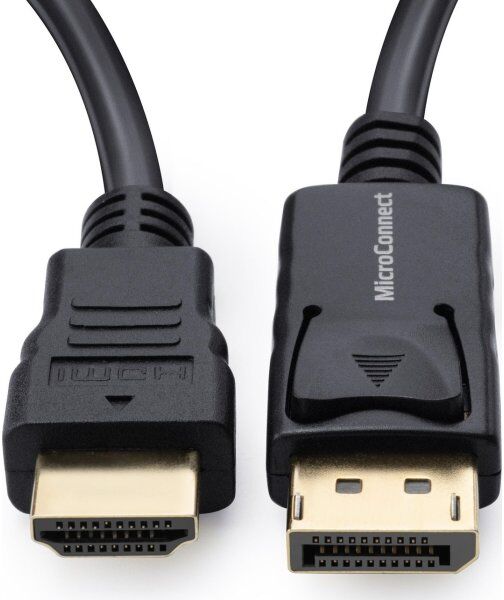 MicroConnect Displayport 1.2 – Hdmi Kabel, 10m