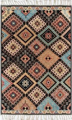 Momeni Nomad Hand Knotted Wool Traditional Area Rug