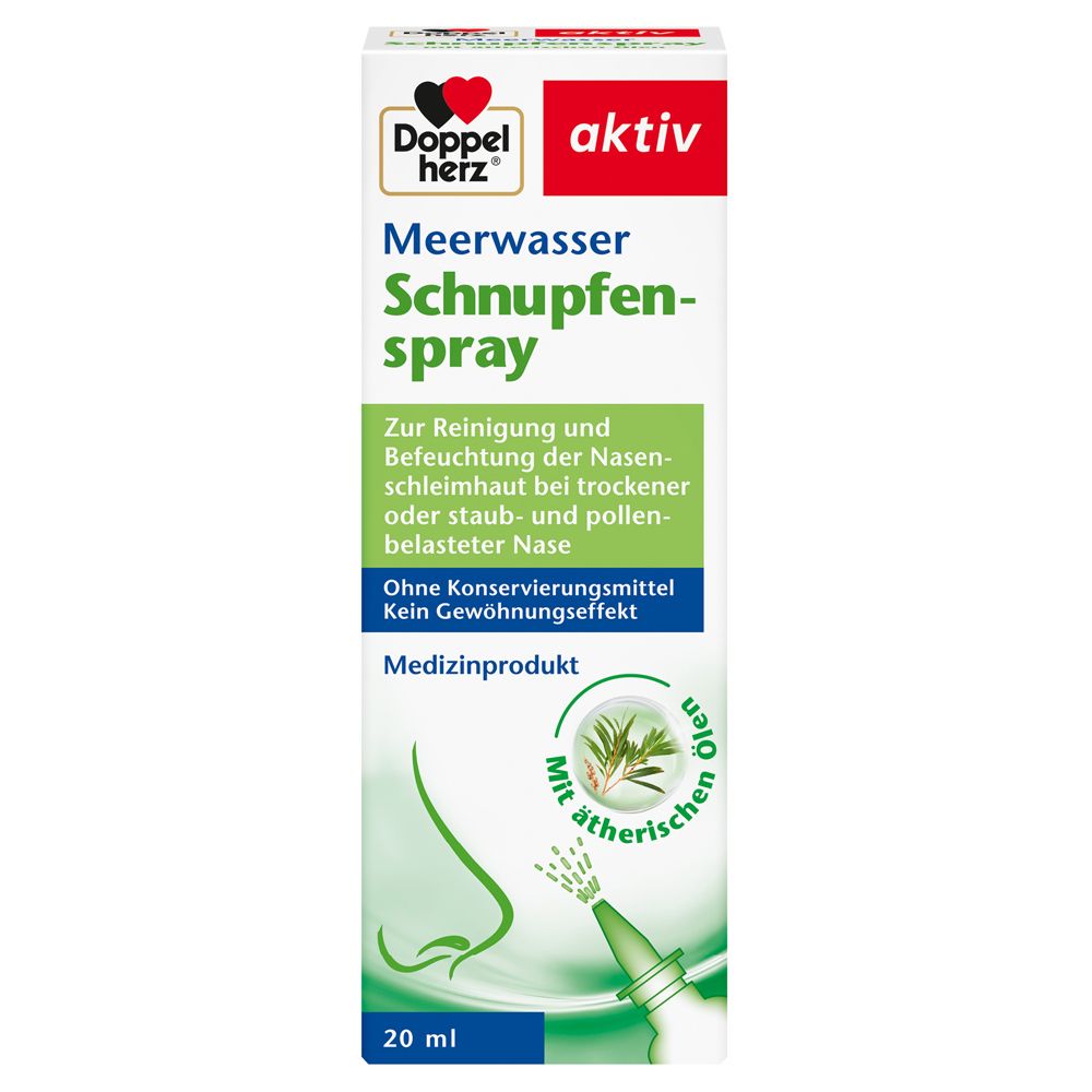 Doppelherz Meerwasser Schnupfenspray 20 ml Spray