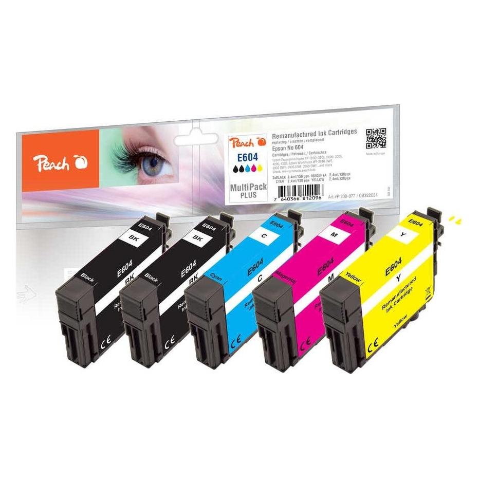 Peach Tinte MPP Epson No 604 (BK, C, M, Y) (PI200-977)
