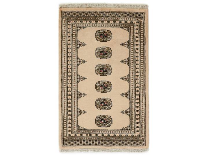 Pakistan Buchara 2ply Teppich 79x122 Handgeknüpft Orientteppich Wolle