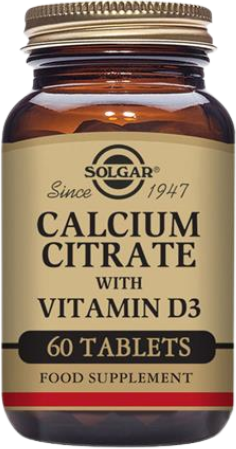 Solgar Cálcio Magnésio com Vitamina D3 60caps