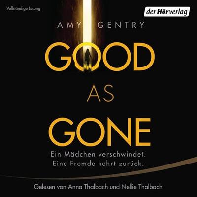 Good as Gone - Amy Gentry, Audio, 9783844526189