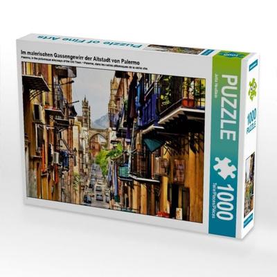 Im malerischen Gassengewirr der Altstadt von Palermo (Puzzle)