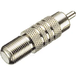 K 563 - F-Steckverbinder, F-Buchse / Cinch-Stecker