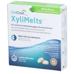 ORACOAT XyliMelts Hafttabletten milde Minze 40 St Tabletten