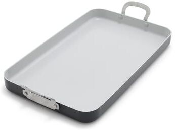 "GreenPan x Bobby Flay 18"" x 11"" Nonstick Double Burner Griddle, Ceramic Nonstick"