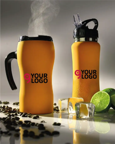 Set Tazza termica & Borraccia Personalizzate o neutre
