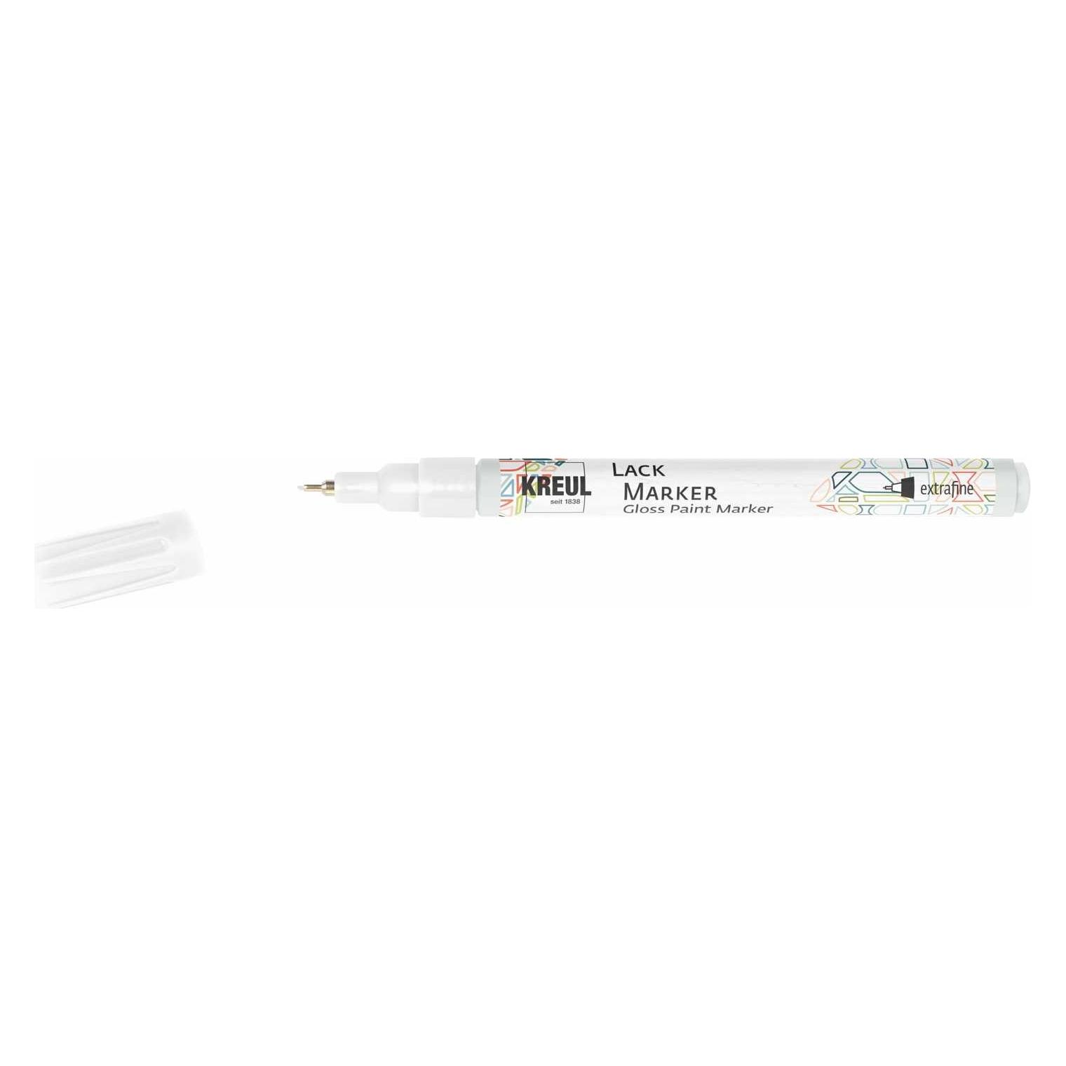 Kreul Lackmarker "Gloss Paint marker, extrafine, weiá (47410)