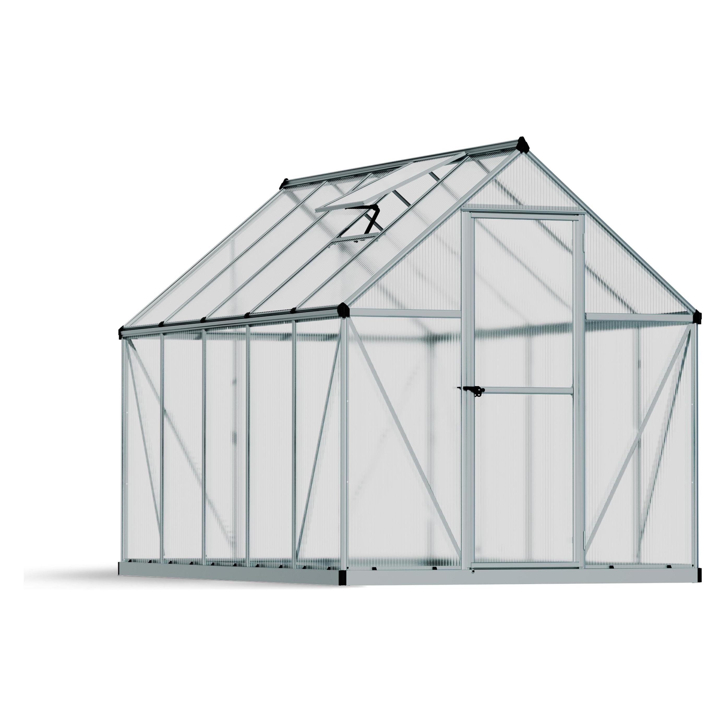 TrendLine Gewächshaus Mythos 185x306cm Silber (47155947)