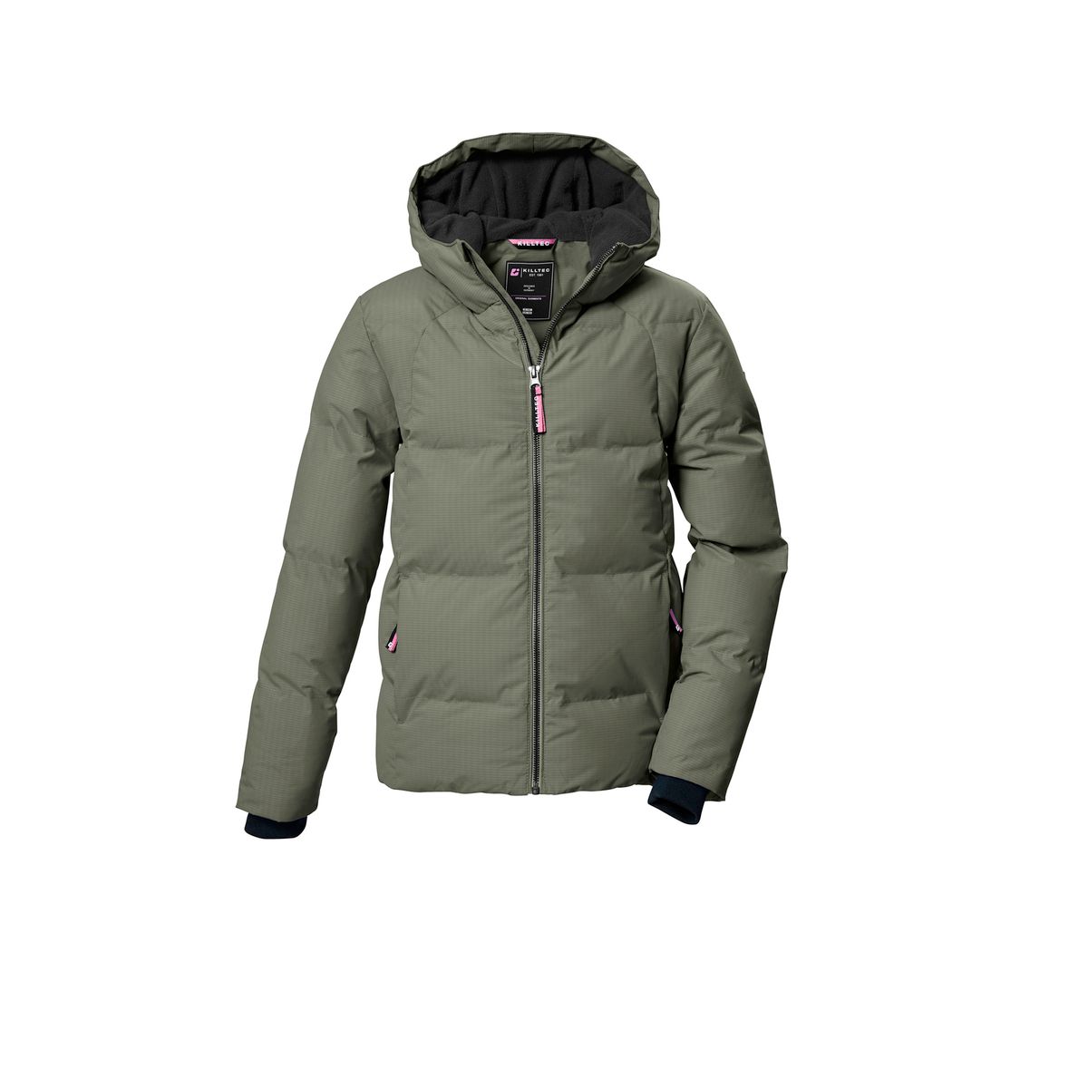 killtec KOW 357 Girls Quilted Jacket moos (00712) 128 42150-000-00712-128
