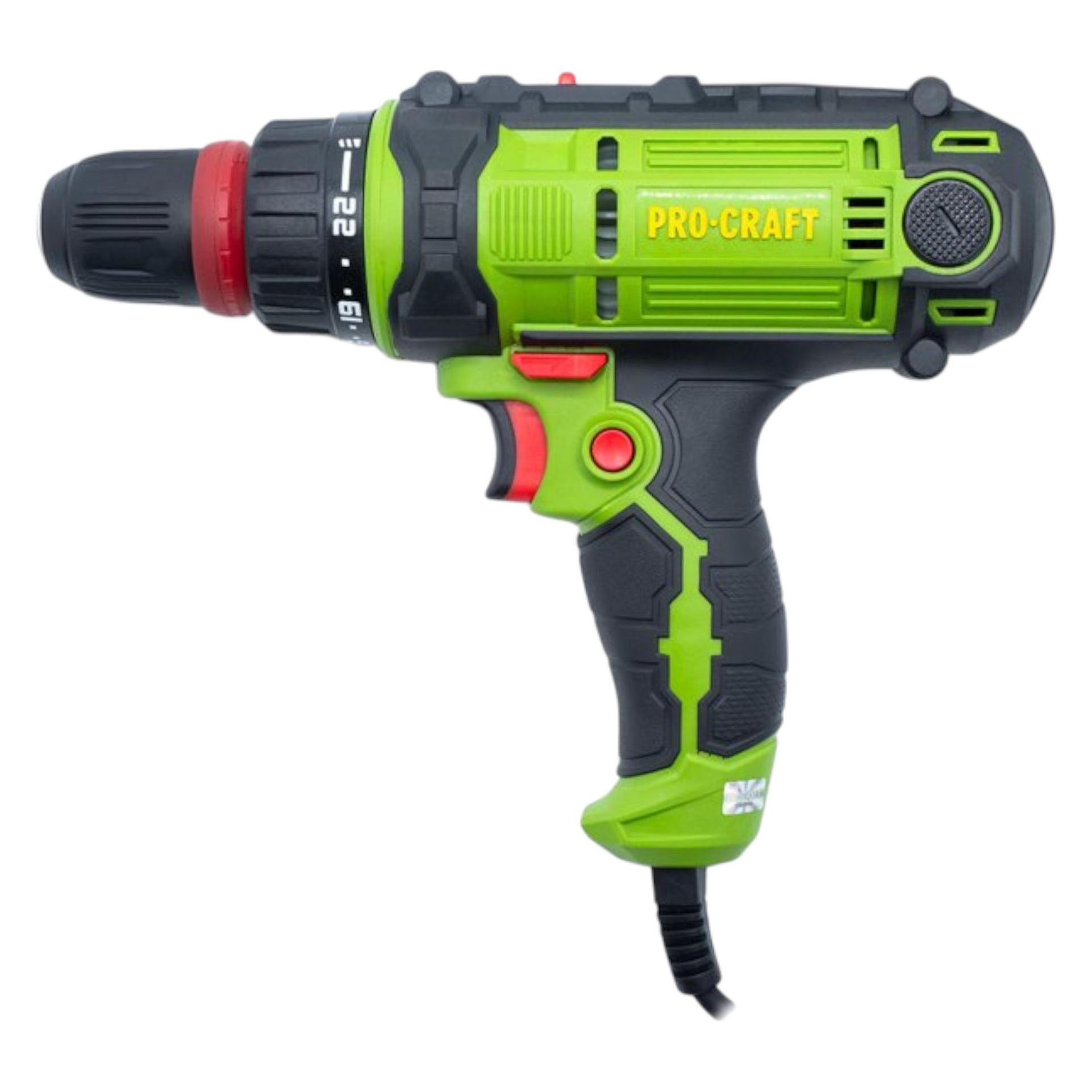 Procraft PB300DFR Bohrschrauber 300 Watt 40 Nm (Bohrschrauber) (PB300DFR)