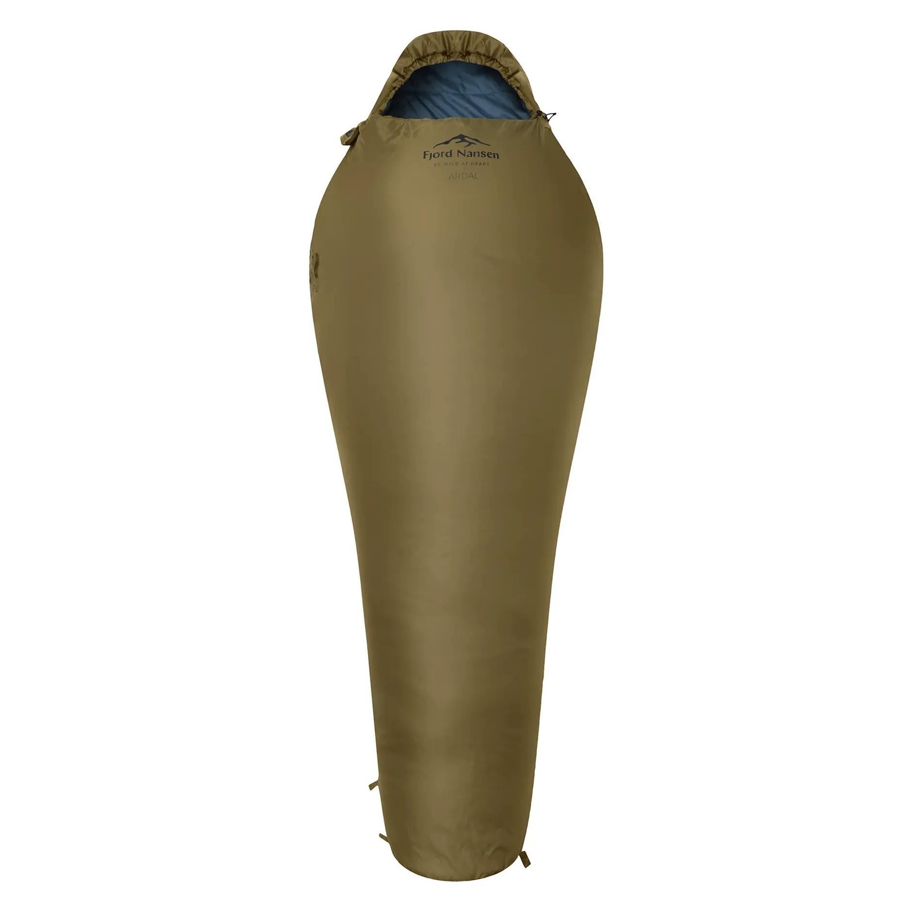 Śpiwór turystyczny Fjord Nansen Ardal Mid SBS (178 cm) - olive drab rozmiar: lewy (178 cm) (762356)