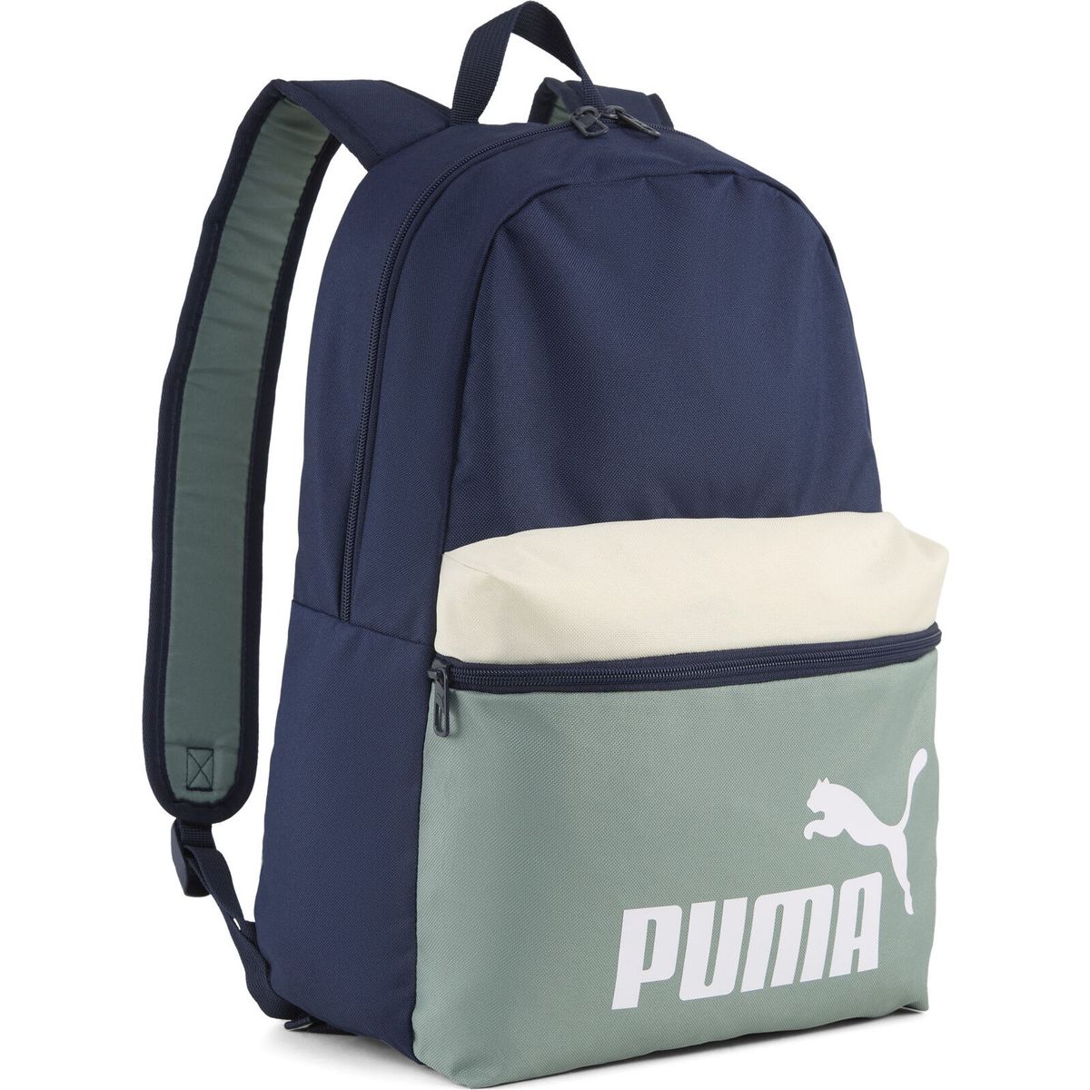 Puma Phase Color Block Backpack puma navy-colorblock (01) OSFA 091175-01-OSFA