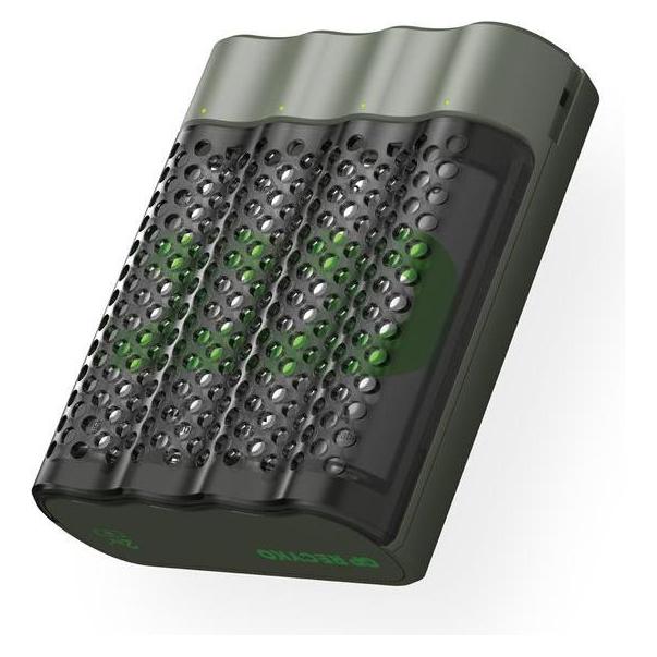 GP Batteries Battery Recharger (1 Stk., AA, AAA, Ladegerät inkl. Akku) (GPRCKCHM452U433)