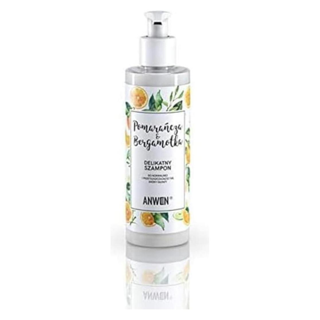 Anwen Shampoo For Normal And Oily Scalp Orange & Bergamot 200Ml (Flüssiges Shampoo, 200 ml) (5907222404249)