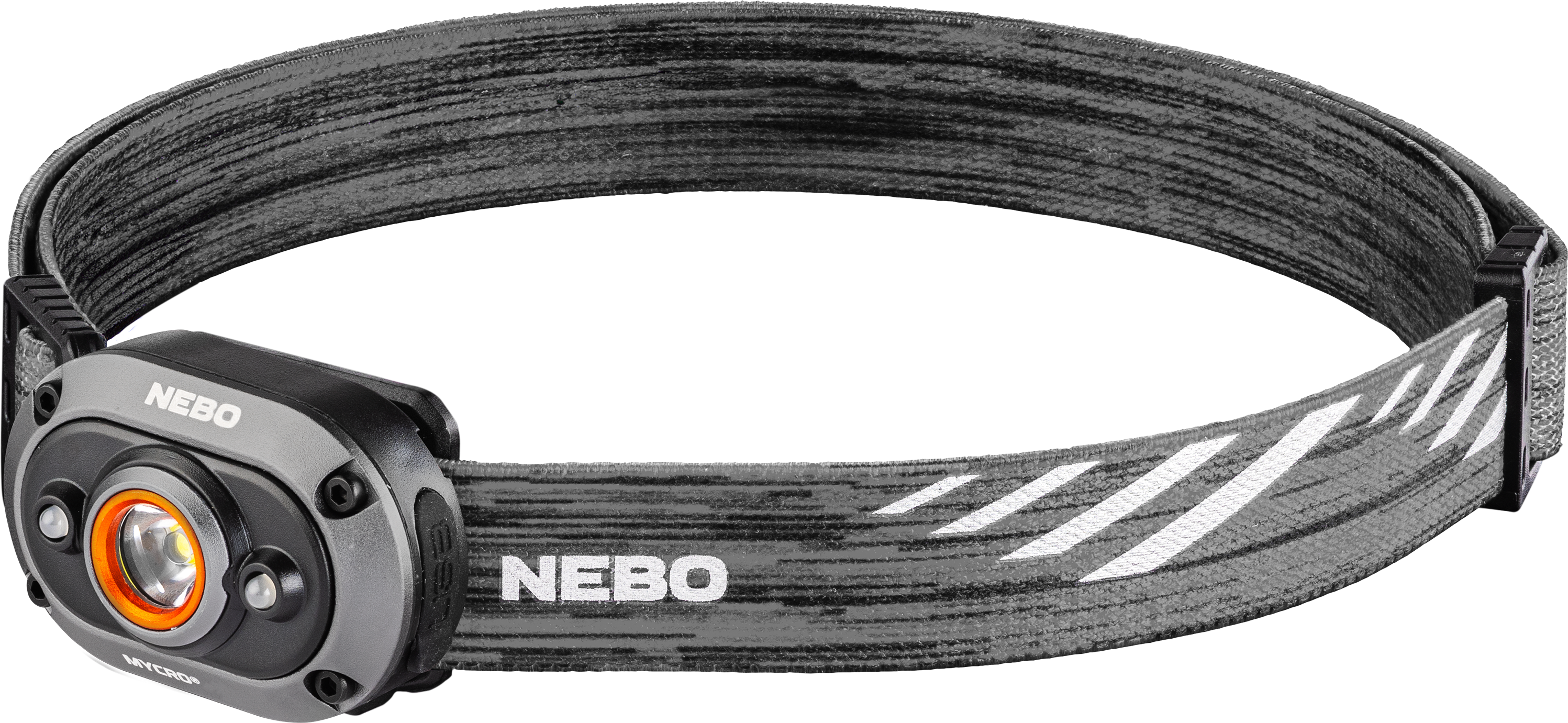 LED Taschenlampe NEBO "Nebo MYCRO 450+", schwarz (grau), H:3cm L:7cm T:5,5cm, Aluminium, Mobilleuchten, LED Taschenlampe
