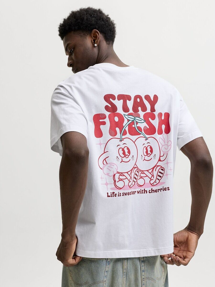 JACK & JONES T-shirt graphique logo dos