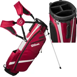 Wilson Staff QS Quiver Standbag rot/weiss