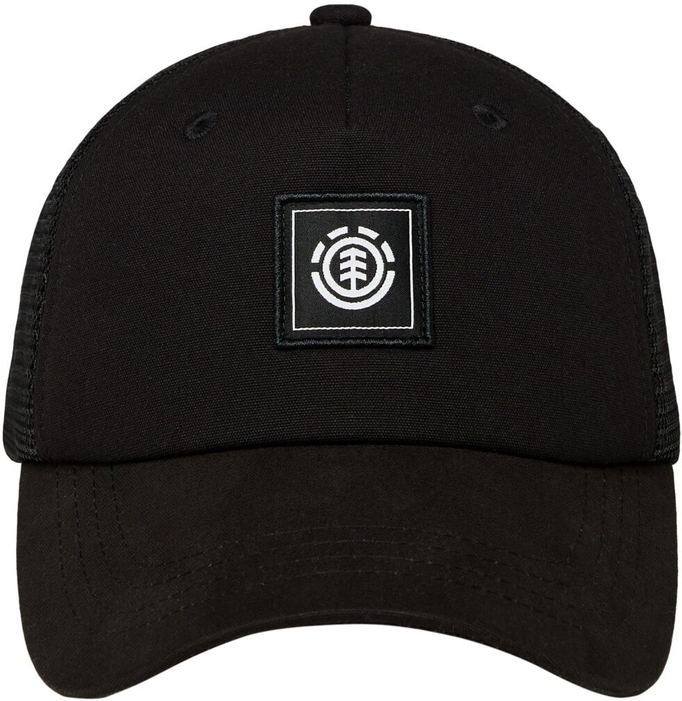 Trucker Cap ELEMENT "Icon Mesh", Herren, schwarz (flint schwarz), Obermaterial: 100% Baumwolle., Caps Trucker Cap flint schwarz Einheitsgröße