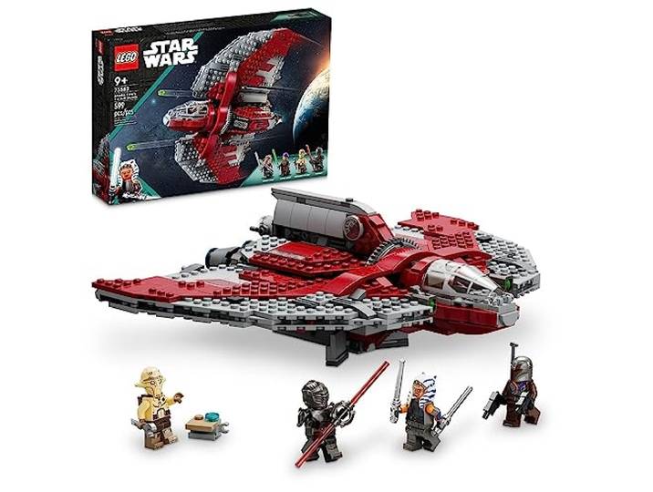 Lego Star Wars Ahsoka Tanos T-6 Jedi Shuttle, Star Wars Spielset basierend auf der Ahsoka TV-Serie 75362