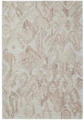 Terra by Obeetee Dusk Ikat Neutral Rug