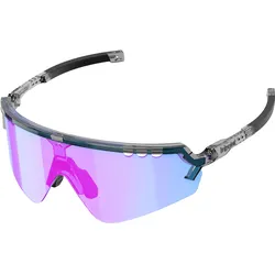 Tripoint, Unisex, Sportbrille, 007 Chobe Tri-x High contrast (Transparent Schwarz, Blue Multi UltraVue, Purple), Schwarz