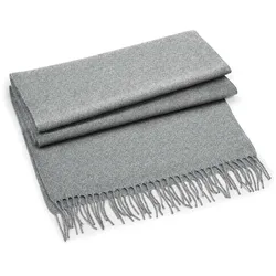 Beechfield Unisex Schal B500 heather grey 186 x 47 cm