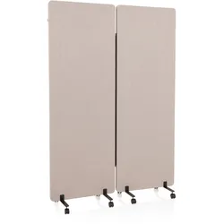 hjh OFFICE Trennwand FLEXMIUT 100 % PET + Polyester