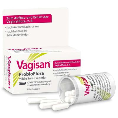 Vagisan ProbioFlora Milchsäure-Bakter.Vaginalkaps. 8 St Vaginalkapseln