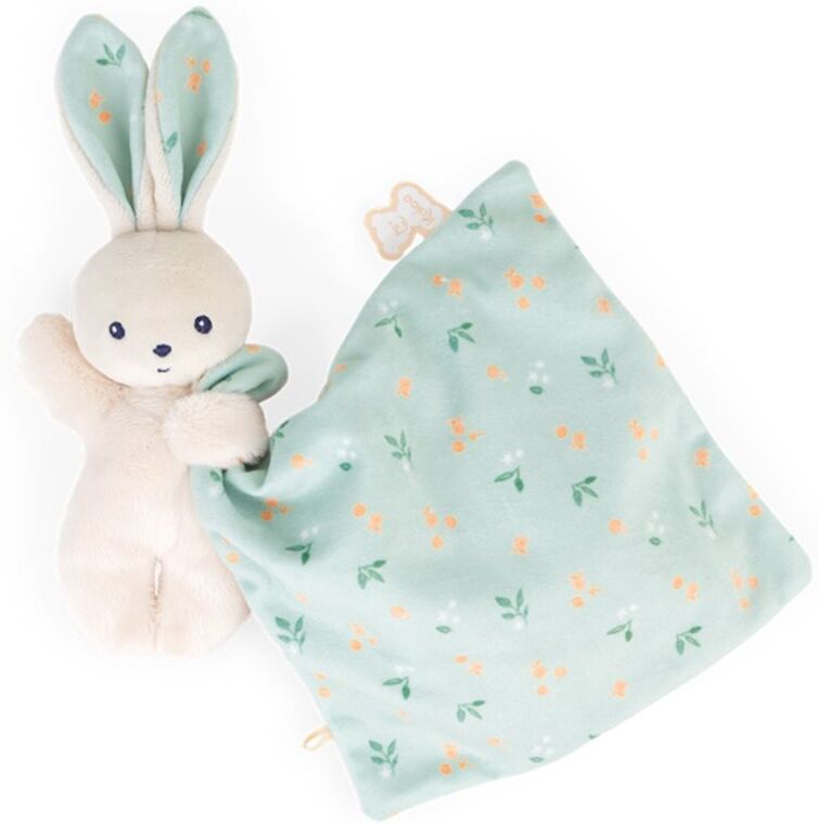 Kaloo Carre Douceur jouet en peluche Mint Rabbit 1 pcs