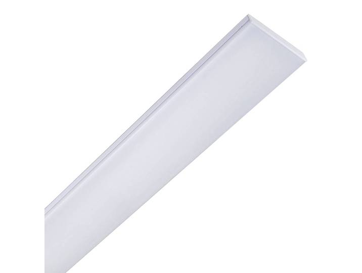 Müller-Licht LED Deckenleuchte Planus 90, weiß / opal, für Arbeitszimmer / Büro, Aluminium